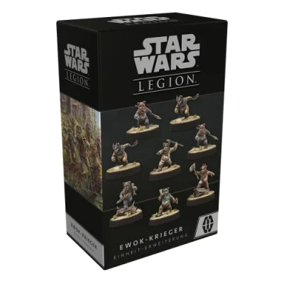 Image of Atomic Mass Games FFGD4705 Star Wars Legion Ewok Warrior Game, Multicoloured, Colourful