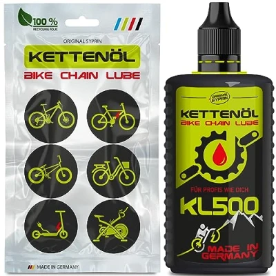 Image of Original Syprin Premium Bicycle Chain Oil Ultimate lubrication &amp; Protection in all type of weather condition suitable for Mountain Bike, E Road Bike Made Germany 100ml