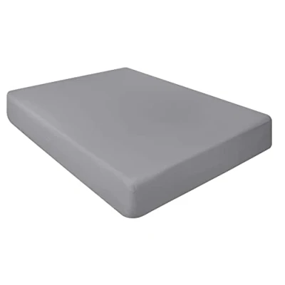 Image of NIYS Luxury Bedding Finest 100% Egyptian Cotton 10&quot;/25CM Fitted Sheets (Silver, Super King)
