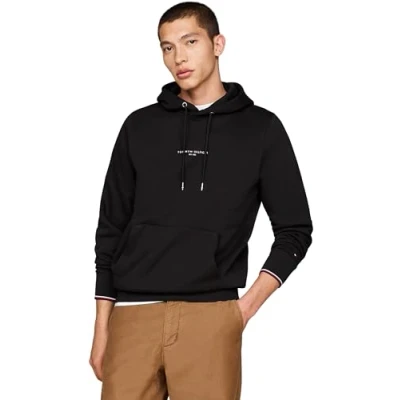 Image of Tommy Hilfiger Men&#039;s Hoodie, Black (Black), S