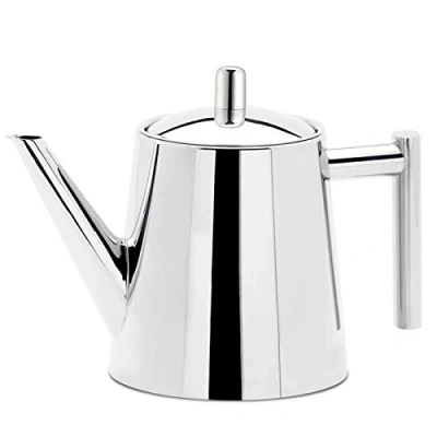 Image of Easyworkz Stainless Steel Teapot with Removeable Infuser 800ml Tea Maker for Fruit Herbal and Infusion