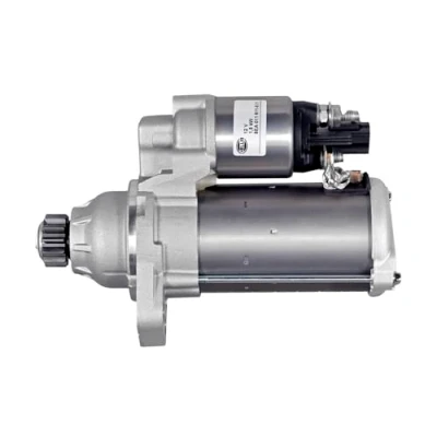 Image of 02M911021G, 02M911021GX, 02M911024Q, 02M911024QX Starter motor HELLA 8EA 011 611 511 12V 1,5kW 13 79mm VOLKSWAGEN: Transporter 6, Scirocco III