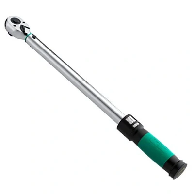 Image of WIESEMANN 1893 Torque Wrench 1/2 inch 20 200Nm Ensure Series from I with Double Scale &amp; Right Hand Tightening Made of Q 30 Chrome Plated Steel in Transport Box 81437