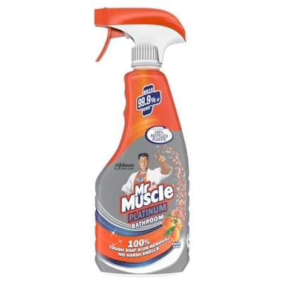 Image of Mr Muscle Platinum Bathroom Spray 500ml