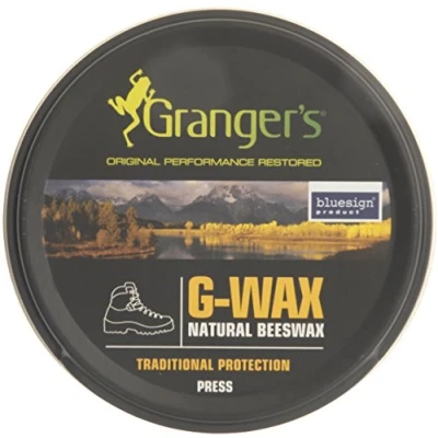 Image of Granger&#039;s G Wax Traditional Beeswax Protection Black, 80g
