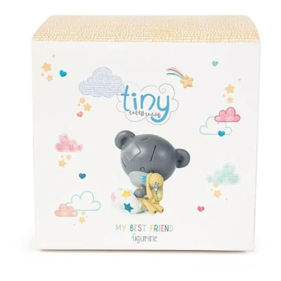 Image of Me to You AGE92010 Tiny Tatty Teddy My Best Friend Figurine,Blue,grey,12.5cm