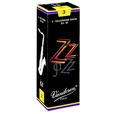 Image of Vandoren &quot;ZZ&quot; Tenor saxophone reeds, box of 5 Strength 1,5