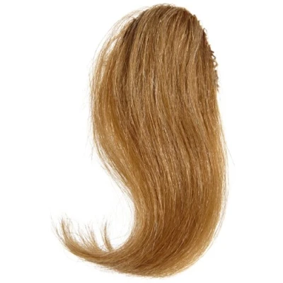 Image of Love Hair Extension Human Hairs Clip In Side Fringe, Colour 27 Rich Blonde