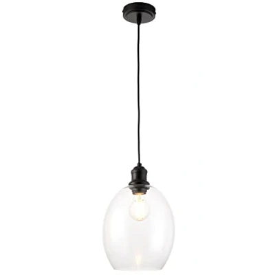 Image of National Lighting Pendant Ceiling Light Adjustable Hanging lamp Fitting LED Semi Flush with Tulip Dome Lampshade Dimmable Kitchen Island Rose E27 Black