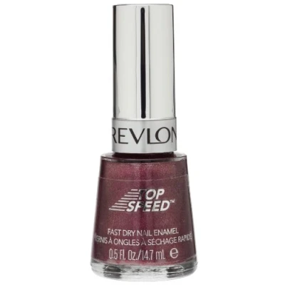 Image of Revlon Top Speed Fast Dry Nail Enamel Polish 650 SUGAR PLUM .50 fl. oz. / 14.7 ml by