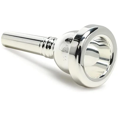 Image of Bach Classic Trombone Small Silver Plated Mouthpiece Size 5G (3505G)