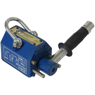 Image of Permanent Lifting Magnet Magnetic Lifter 100KG (Crane Hoist Lift Handling Block Samson)