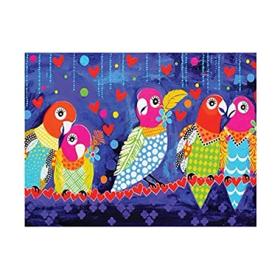 Image of Maxwell &amp; Williams Love Hearts Tea Towel Birds