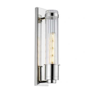 Image of Wellington 1 Light Wall Polished Chrome IP44