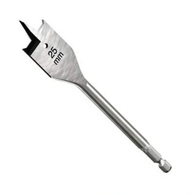 Image of Flat Wood Drill Bit 40mm x 152mm Machine Spade Drilling Hole Cutter