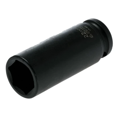 Image of Teng Tools Deep Impact Socket Hexagon 6 Point 1/2in Drive 22mm
