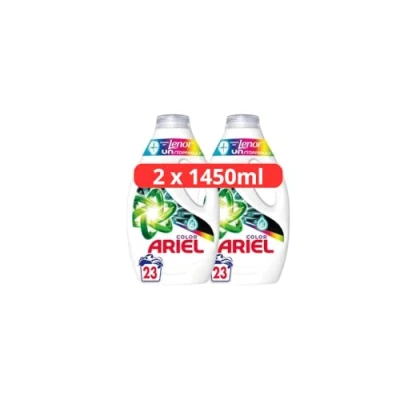 Image of ARIEL All In 1 Colour Washing Detergent Capsules, Tough Stain Removal and Color &amp; Fiber Protection Pods, Fresh Scent 51 Washes (Pack of 2)