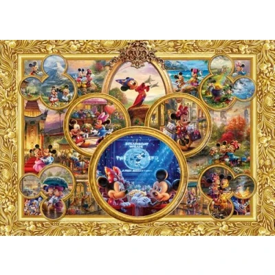 Image of Schmidt Thomas Kinkade: Mickey and Minnie Dreams Collection 2,000 Pieces Adult Jigsaw Puzzle Ages 14+