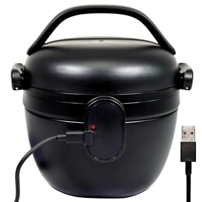 Image of ec heat USB Food Warmer, Electric Lunch Box, Heated Thermos