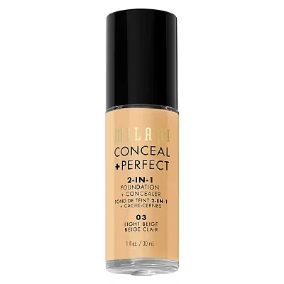 Image of MILANI Conceal + Perfect 2 In 1 Foundation Concealer Golden Tan