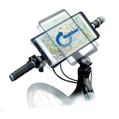Image of Rixen und Kaul Bicycle Mounted Map Holder Black,24.5 x 12.5 cm
