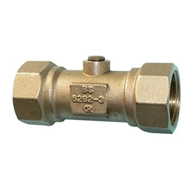 Image of 1&quot; Double Check Valve DZR Female Thread