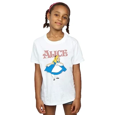 Image of Disney Alice in Wonderland Take A Bow girls&#039;s White
