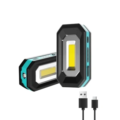 Image of KOOLITE Rechargeable Work Light, LED Inspection Lamp with 3 Lighting Modes, 2000mAh Battery Torches Super Bright, 180 Magnetic Rotating Stand, Portable Worklight for Car Repairing Hiking Emergency