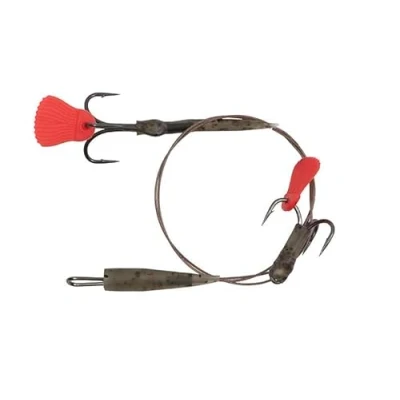 Image of Fox Rage Predator Kwik Change Paternoster Trace Rig Size 4 (30cm) Hook rigs