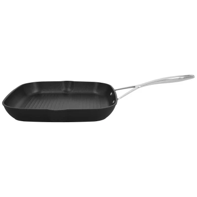Image of Demeyere Griddle Pan Alu Pro 5 Duraslide Titanium 28 x cm