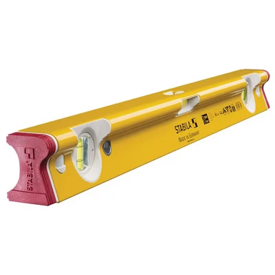 Image of Stabila R Type 3 Vial Builders Spirit Level 600mm 60cm 24 Inch STBRTYPE60