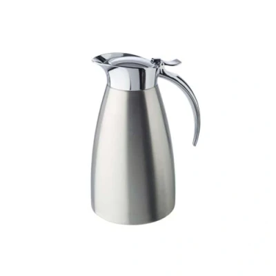 Image of APS Vacuum jug &quot;Advanced&quot;, coffee pot for all common machines, Ø 10.5 cm, H: 18 double walled stainless steel, hot and cold drinks, dishwasher safe, 5 cups/0.6 litres