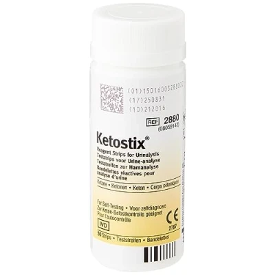 Image of Ascensia Bayer Ketostix Diagnostic Urine Test Strip