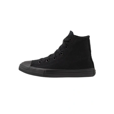 Image of Converse All Star Hi Youth Trainers Black Mono 13 UK
