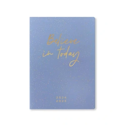 Image of Letts of London Inspire A5 academic 2024/2025 week to view diary blue