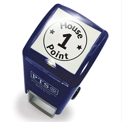 Image of 1 House Point Pre Inked School Teachers Positive Feedback Reward Marking Stamper Stamp 25mm Primary Teaching Services