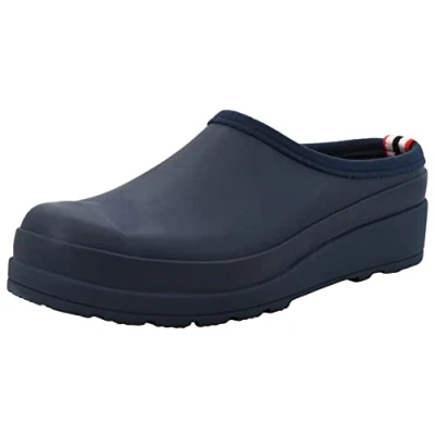 Image of Hunter Women&#039;s Original Play Clogs, Blue, UK7