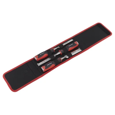 Image of Sealey Premier Hammer Thru Wood Chisel 3pc Set