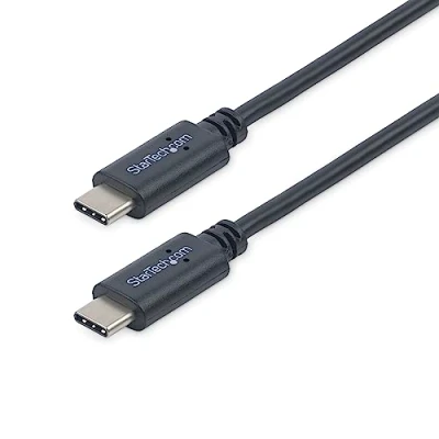 Image of StarTech.com 1m / 3.3ft USB C to Cable 2.0 Type M/M IF Certified Charging (USB2CC1M)