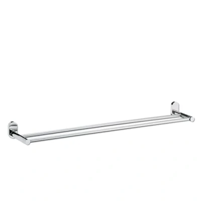 Image of Kela Towel Rail Lucido of Chromed Stainless Steel 60x12.5x6cm, 8 x 75 12.5 cm
