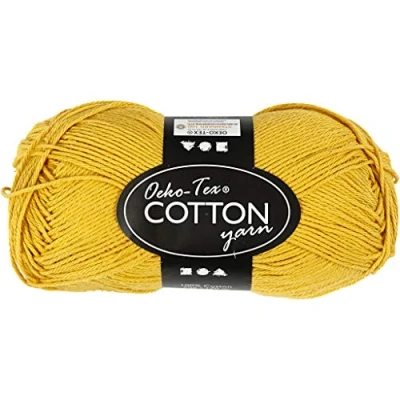 Image of Creativ Cotton Yarn, Curry, One Size