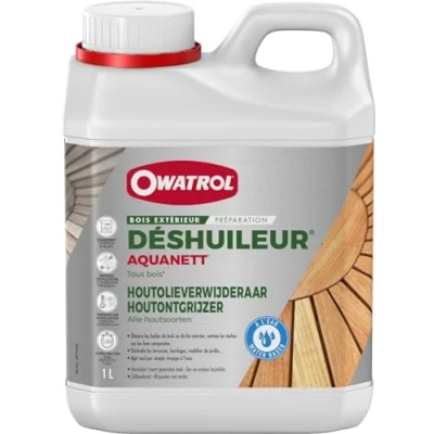 Image of Owatrol Aquanett Degreaser/Oil Remover Gel for All Woods 1 L