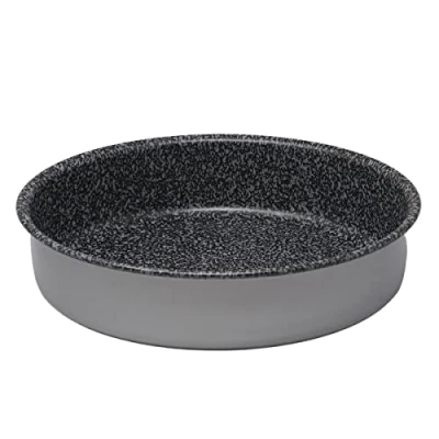 Image of NAMAI 20 cm Aluminium Air Fryer Pan/Cake Tin/Oven Tray Nonstick, Dishwasher Safe, Stone Effect,