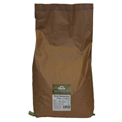 Image of Suma Bagged Down Basmati Rice Brown 10 Kg
