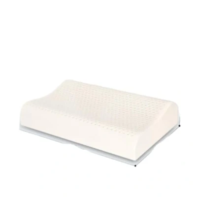 Image of LPHFDCS Latex Pillow core single person cervical pillow, student adult low household bread Memory Foam(ColorB)