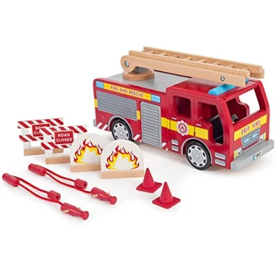 Image of Tidlo Wooden Fire Engine
