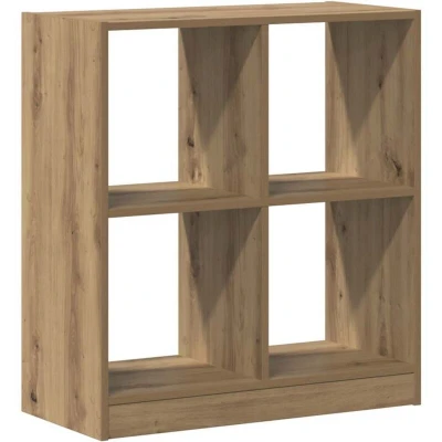 Image of vidaXL Bookcase Artisian Oak 68.5x32x75 cm Engineered Wood