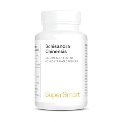 Image of Supersmart Schisandra Chinensis 250 mg Help Improve Concetration &amp; Performance Natural Brain Boost Nootropics Aphrodisiac Non GMO Gluten Free 60 Vegetarian Capsules