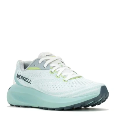Image of Merrell Women&#039;s MORPHLITE Trail Running Shoe, White/Frost Blue, 8.5 UK