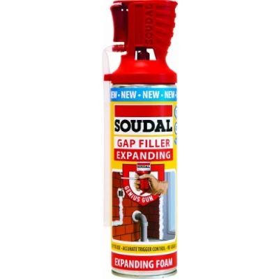 Image of Soudal Genius Gun Gap Filling Expanding Foam 500ml (316479)
